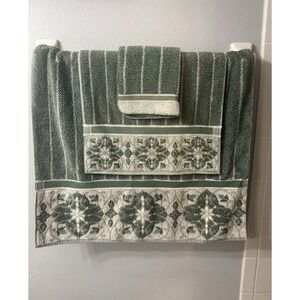 VTG Royal Velvet by Fieldcrest MCM Traditional Towel 3‎ Piece Set USA 100%Cotton